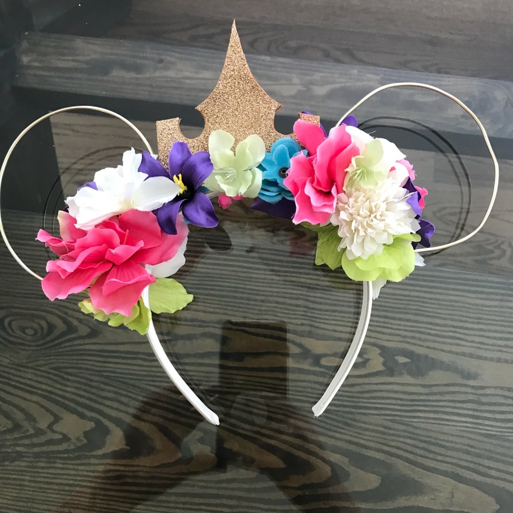 Custom castle Disney ears
